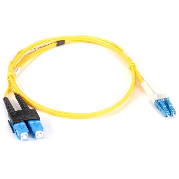 Black Box Single-Mode, 9-Micron Duplex Fiber Optic EFN310-015M-SCLC